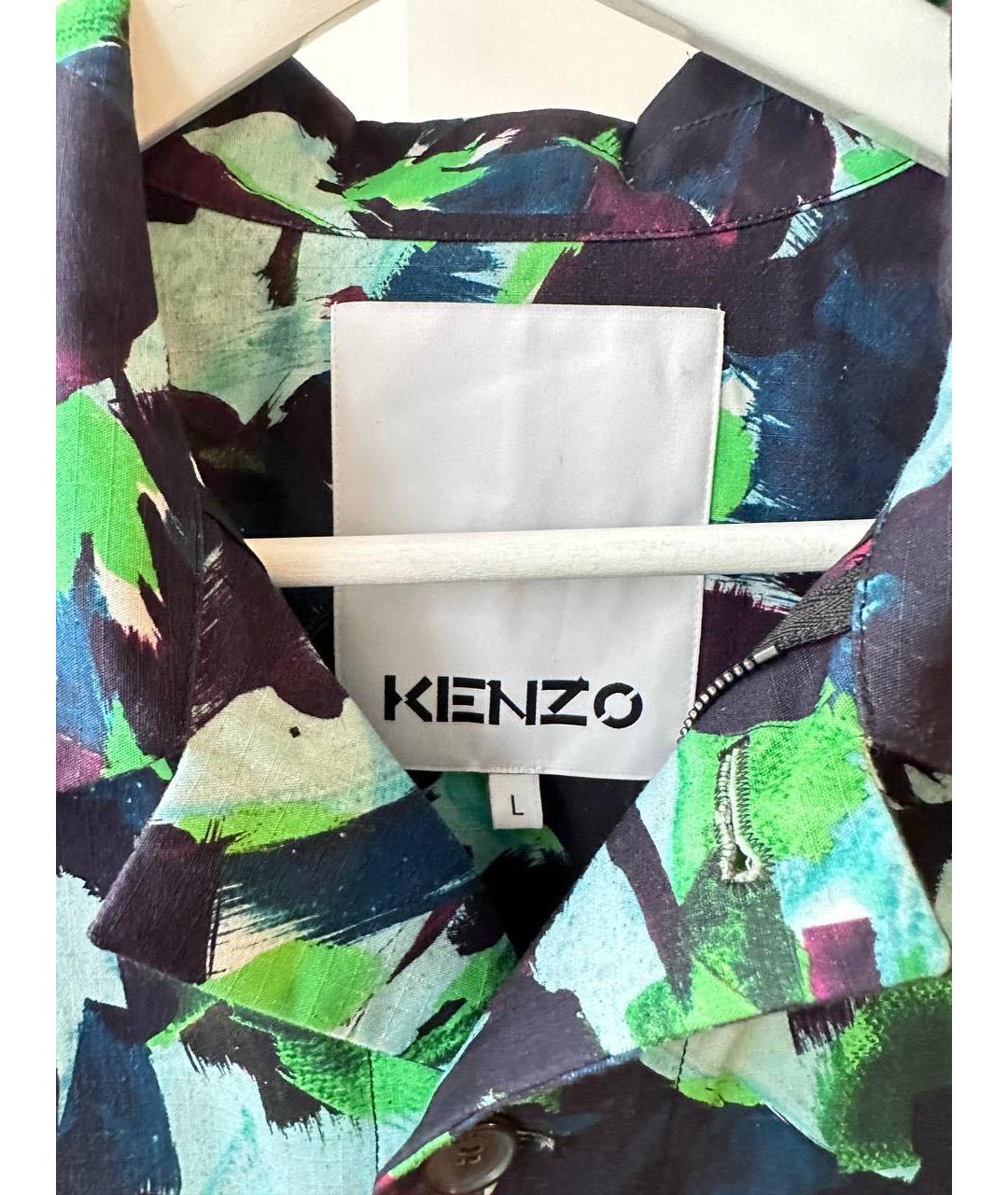 KENZO Мульти хлопковая куртка, фото 4