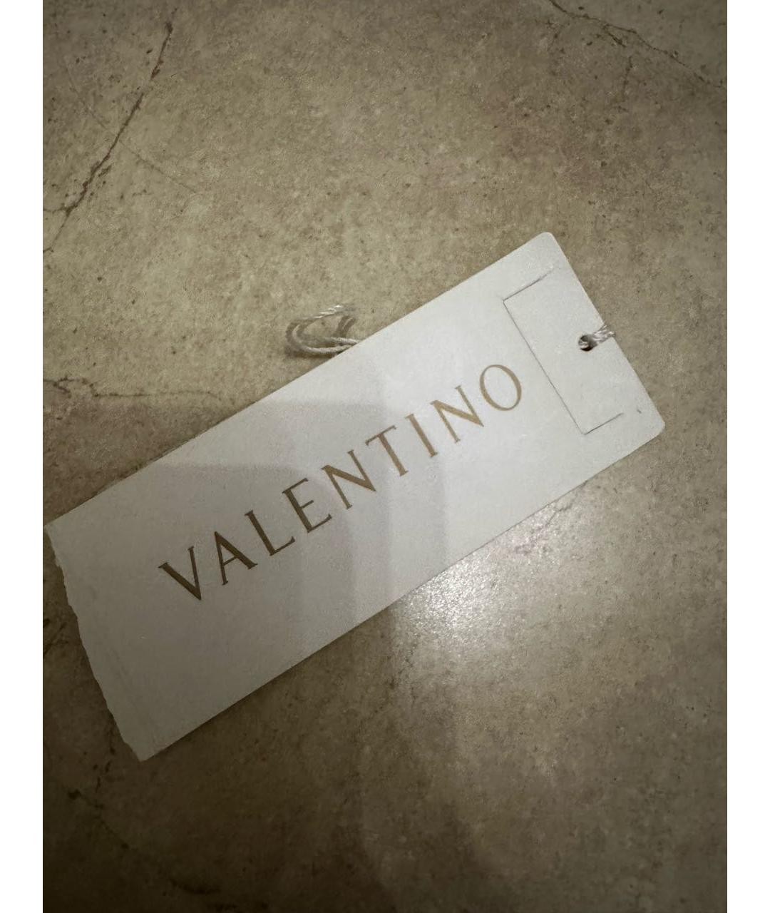 VALENTINO Розовые ацетатные прямые брюки, фото 6