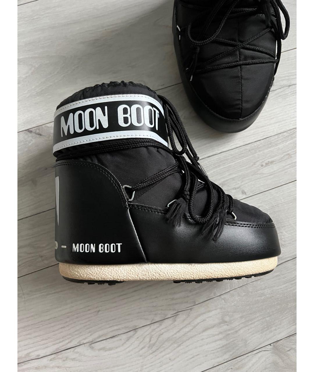 MOON BOOT Черные ботинки, фото 7