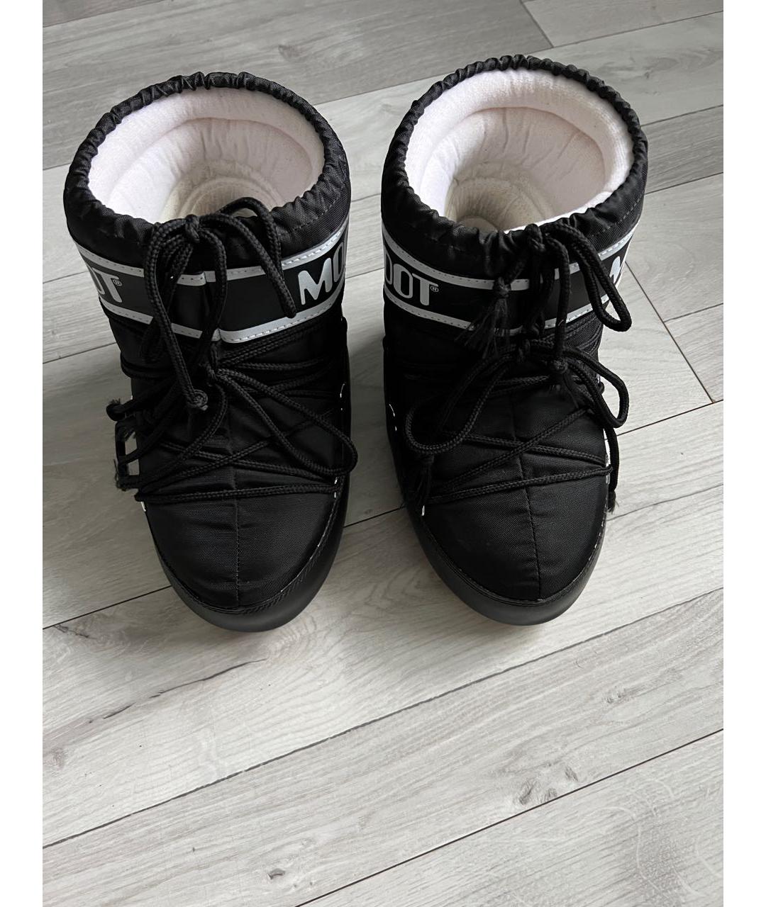 MOON BOOT Черные ботинки, фото 2