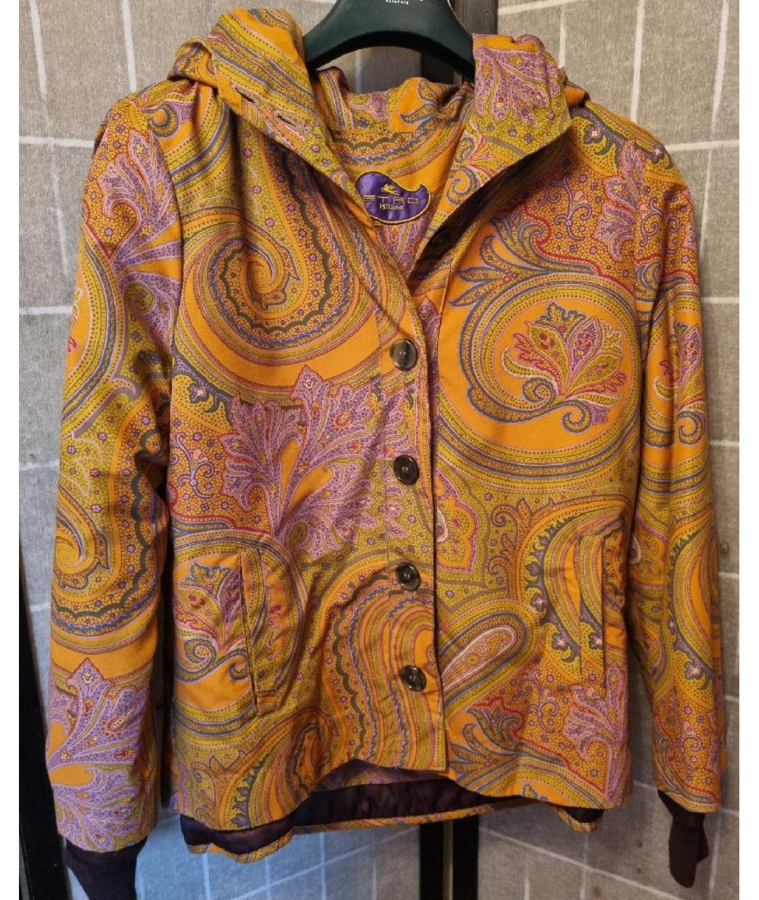 ETRO Мульти полиэстеровая куртка, фото 9