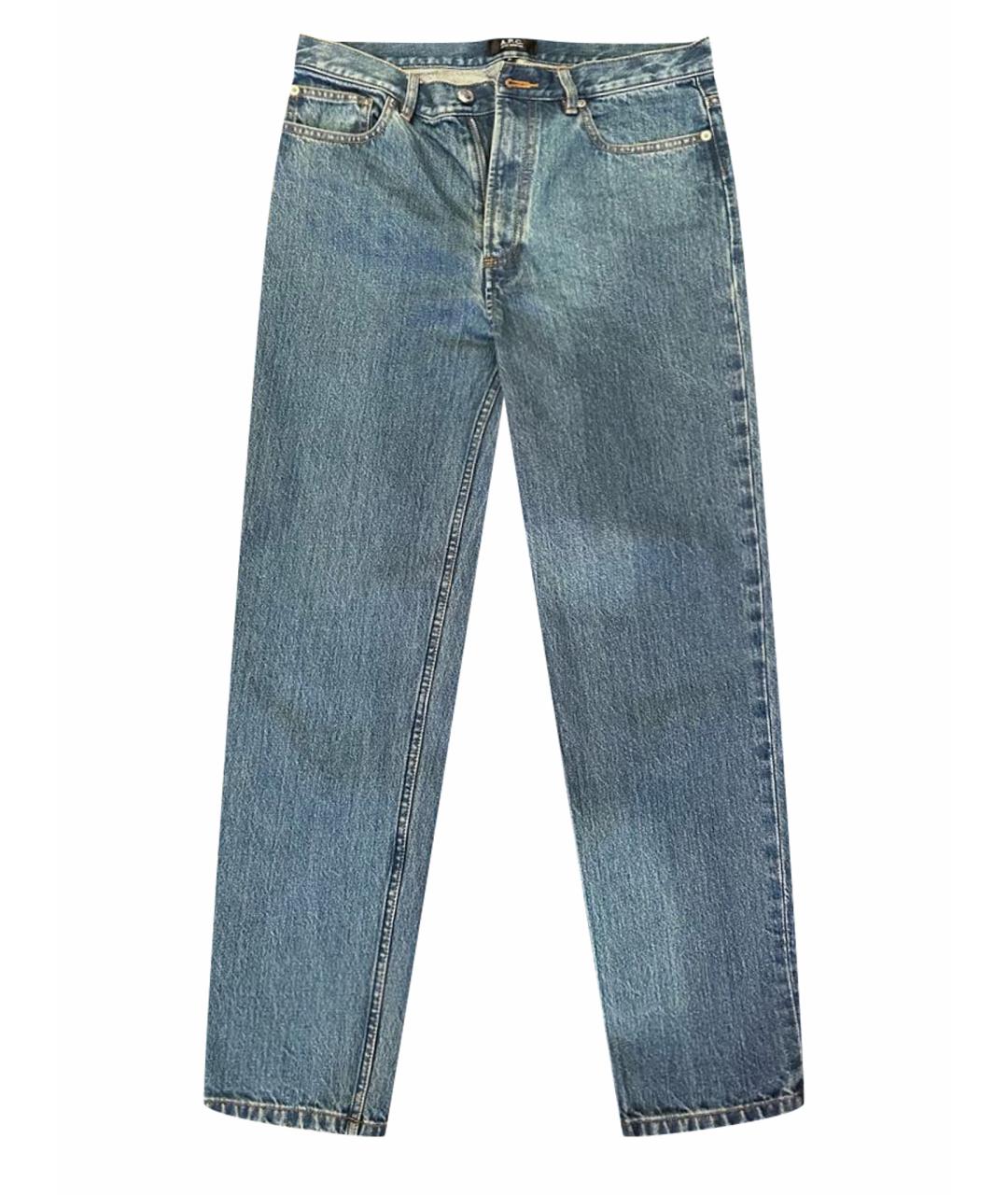 A.P.C. Синие прямые джинсы, фото 1