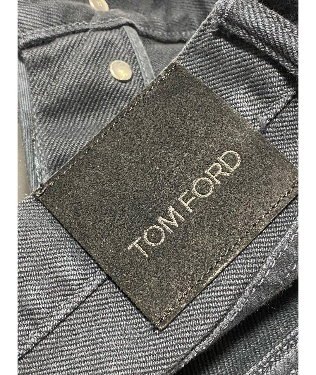 TOM FORD Хлопко-эластановые джинсы скинни, фото 5