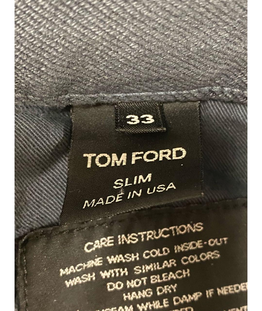 TOM FORD Хлопко-эластановые джинсы скинни, фото 3