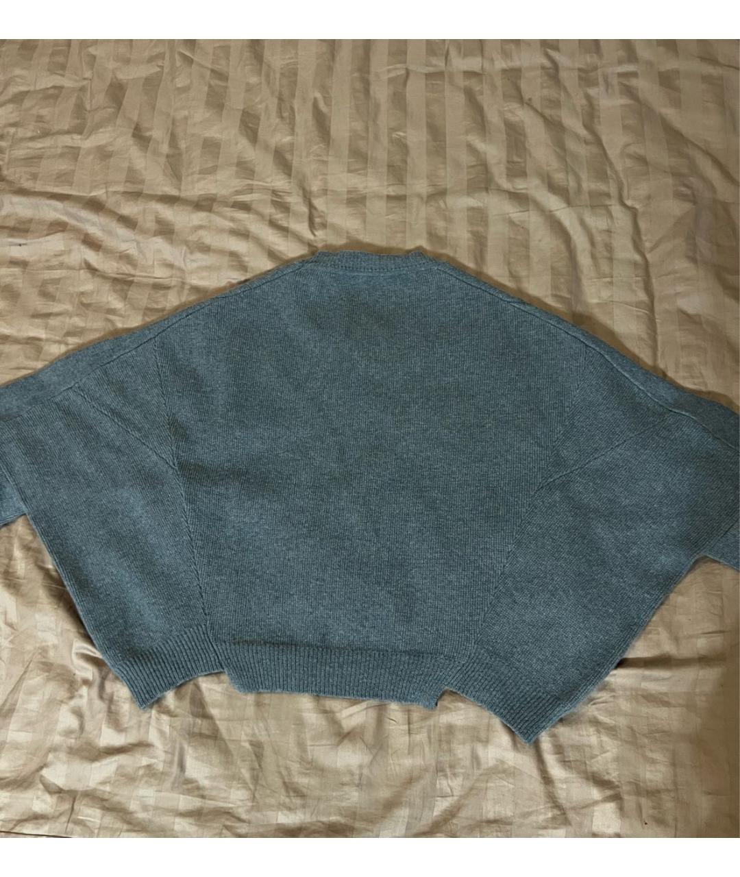 STELLA MCCARTNEY Голубой шерстяной джемпер / свитер, фото 2