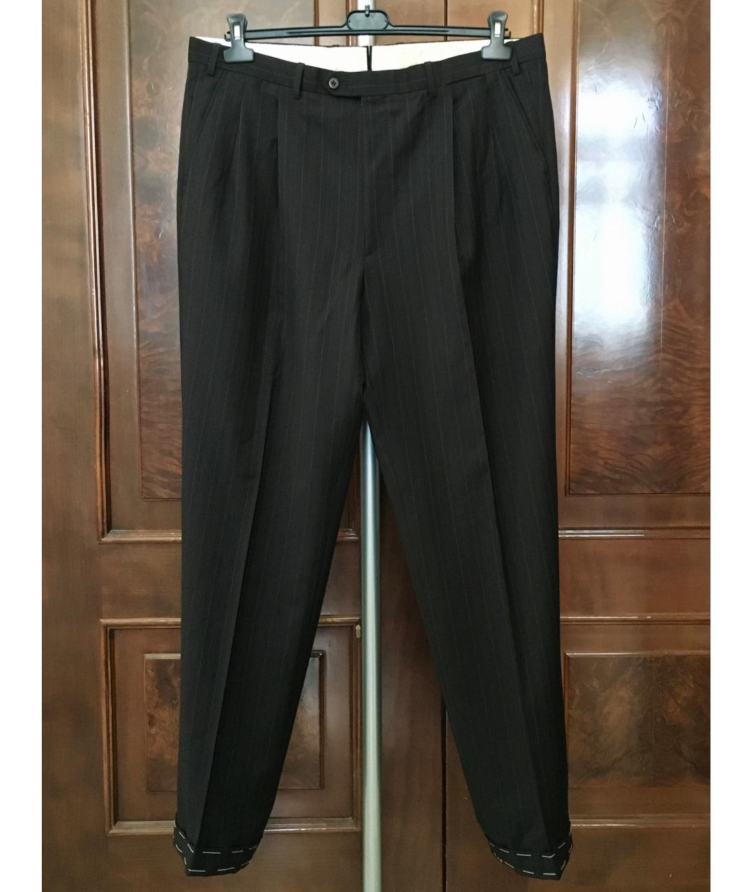 BRIONI Коричневый классический костюм, фото 2