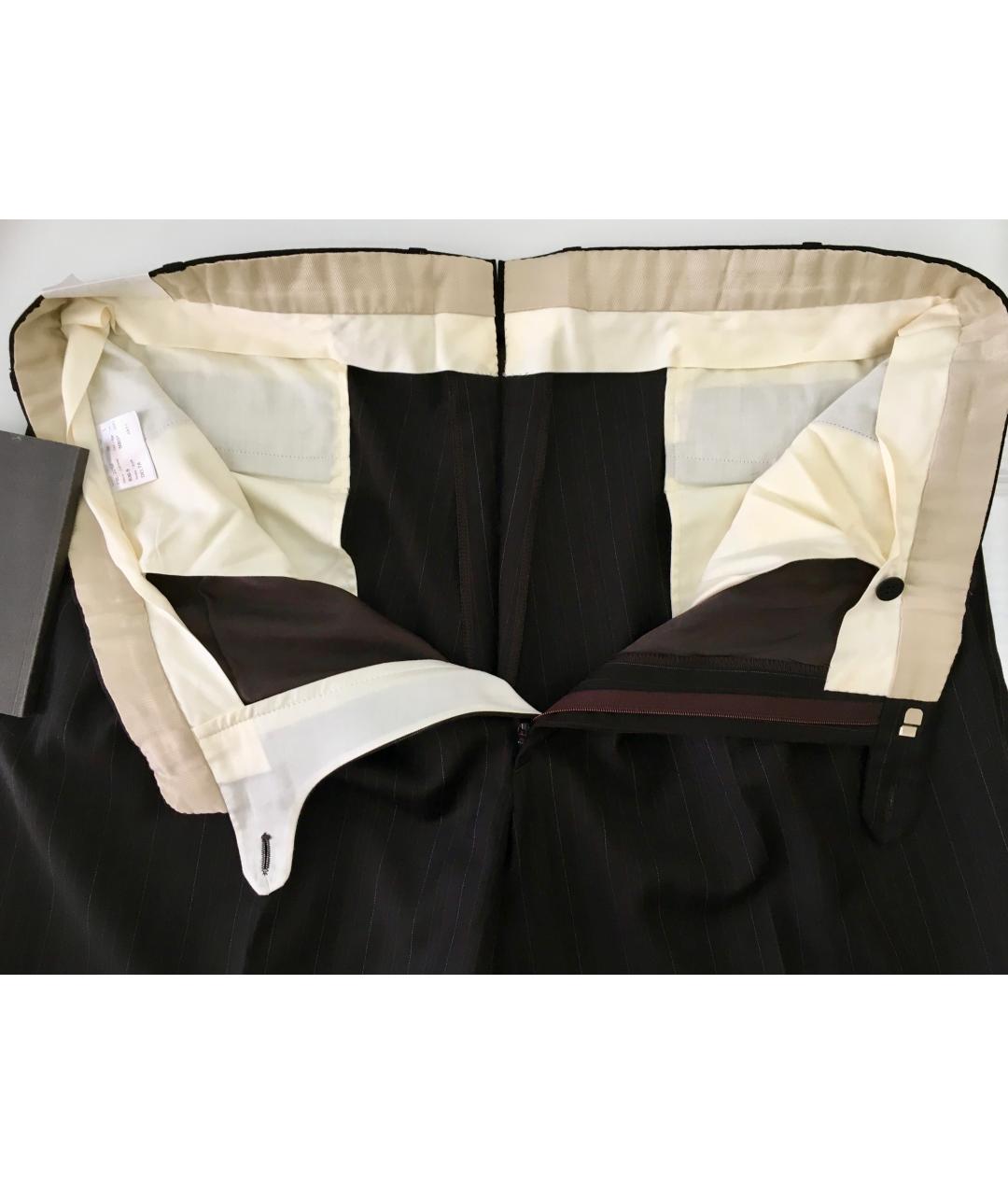 BRIONI Коричневый классический костюм, фото 8
