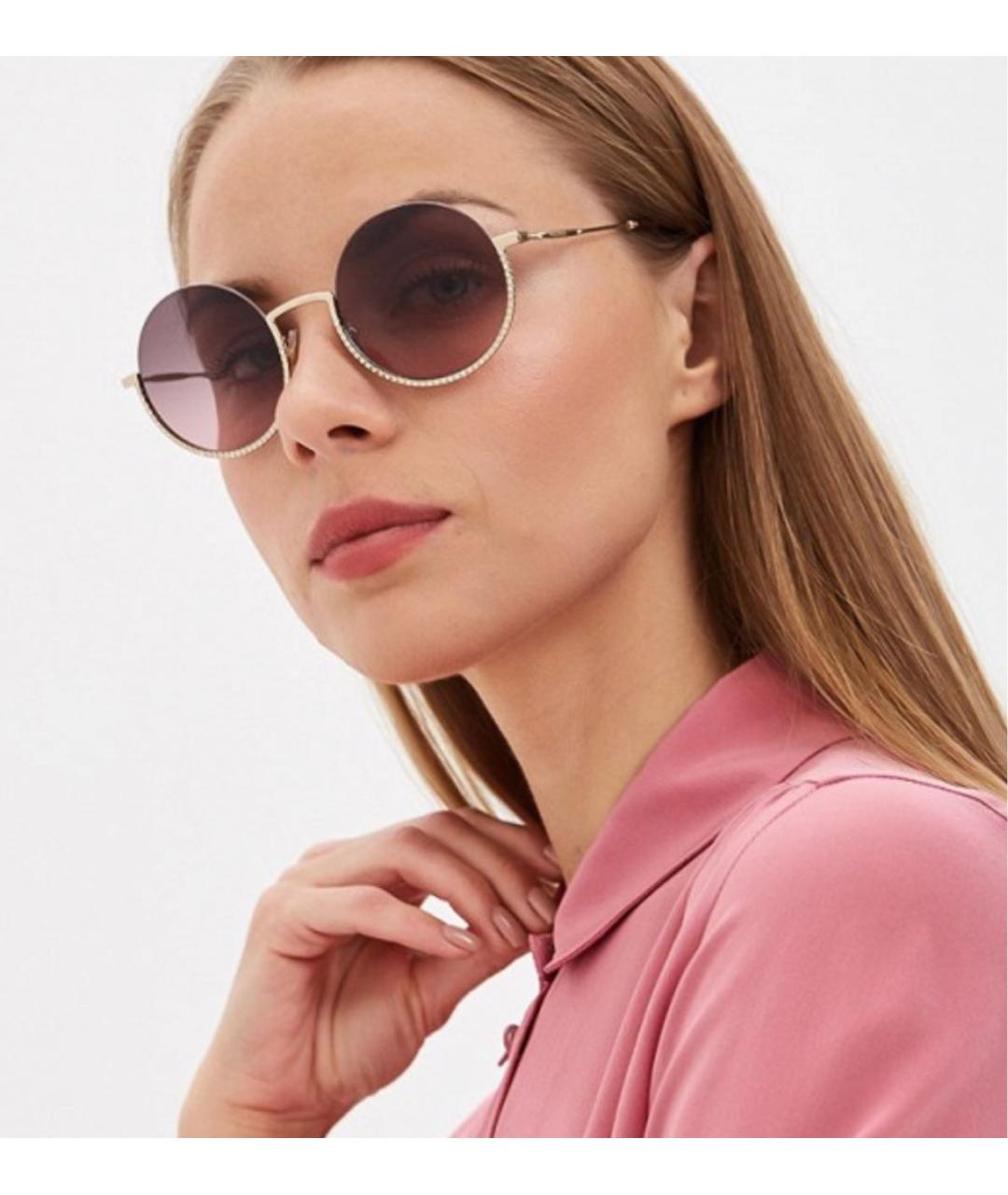 MIU MIU Мульти металлические солнцезащитные очки, фото 3