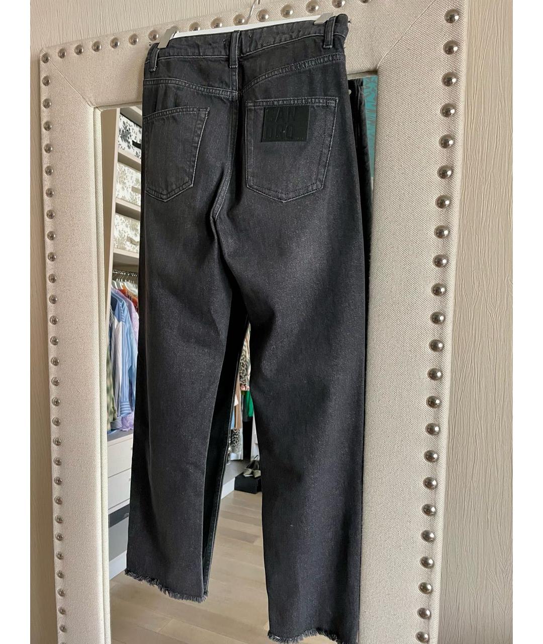 SANDRO Серые прямые джинсы, фото 4