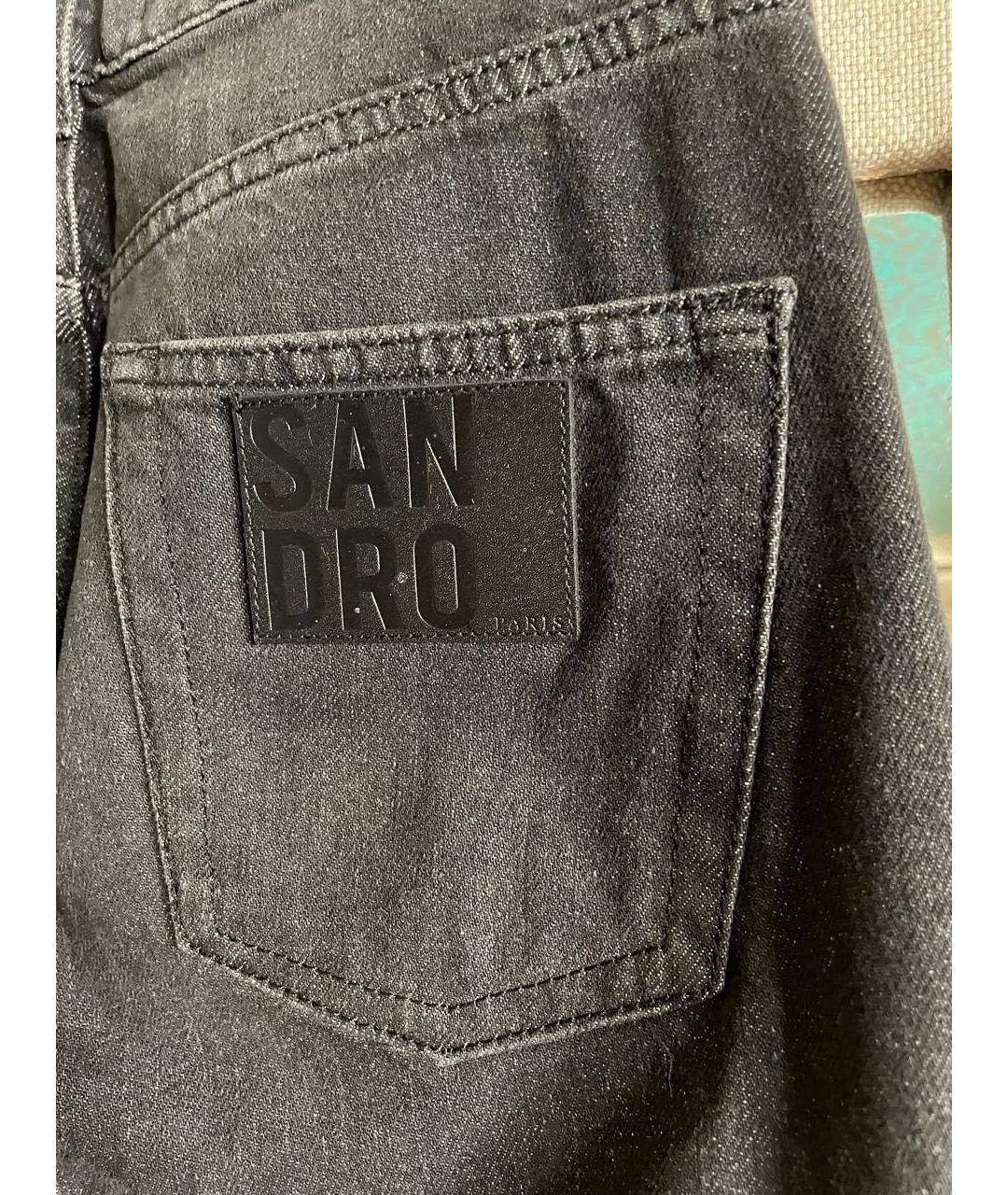SANDRO Серые прямые джинсы, фото 3