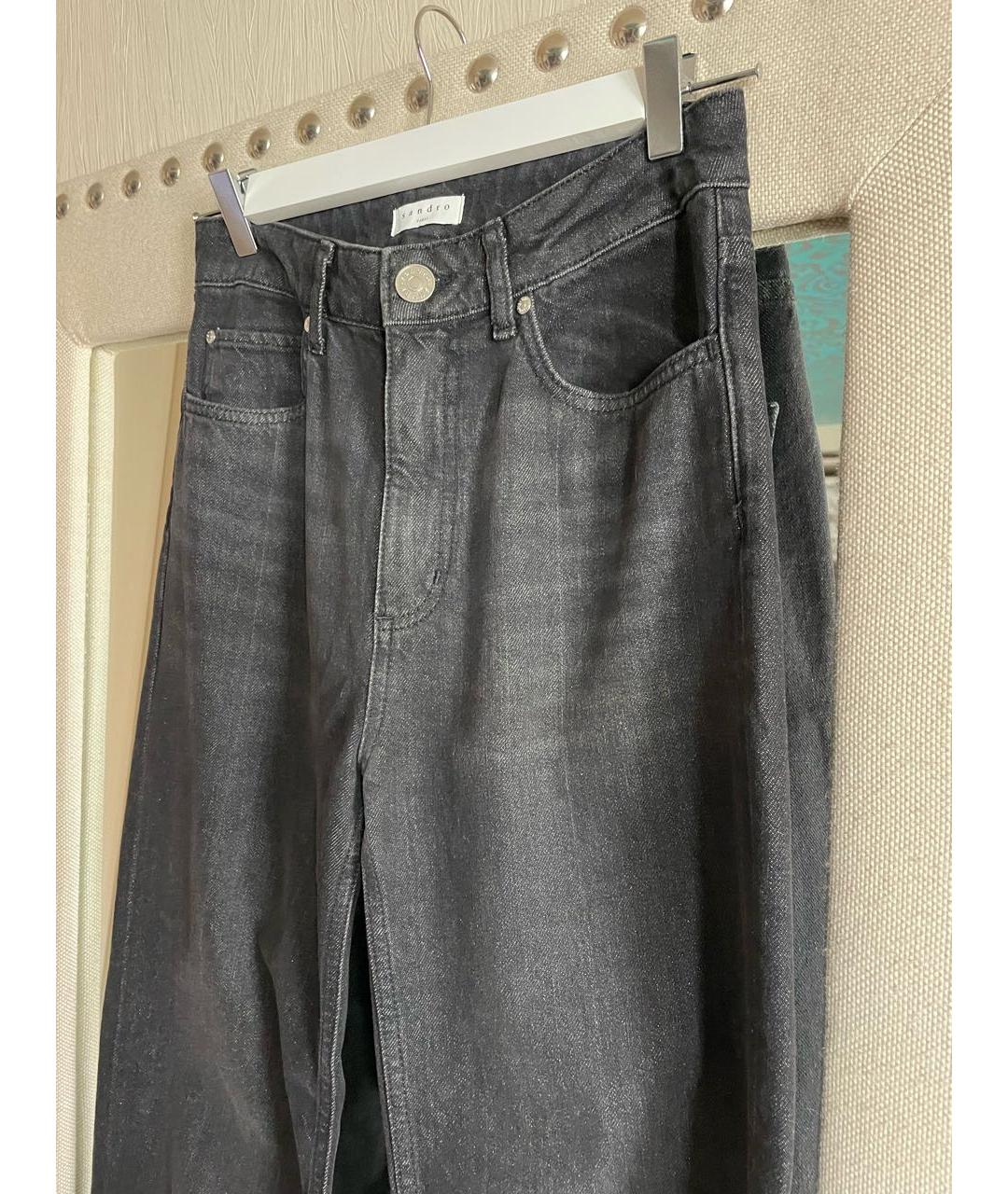 SANDRO Серые прямые джинсы, фото 2