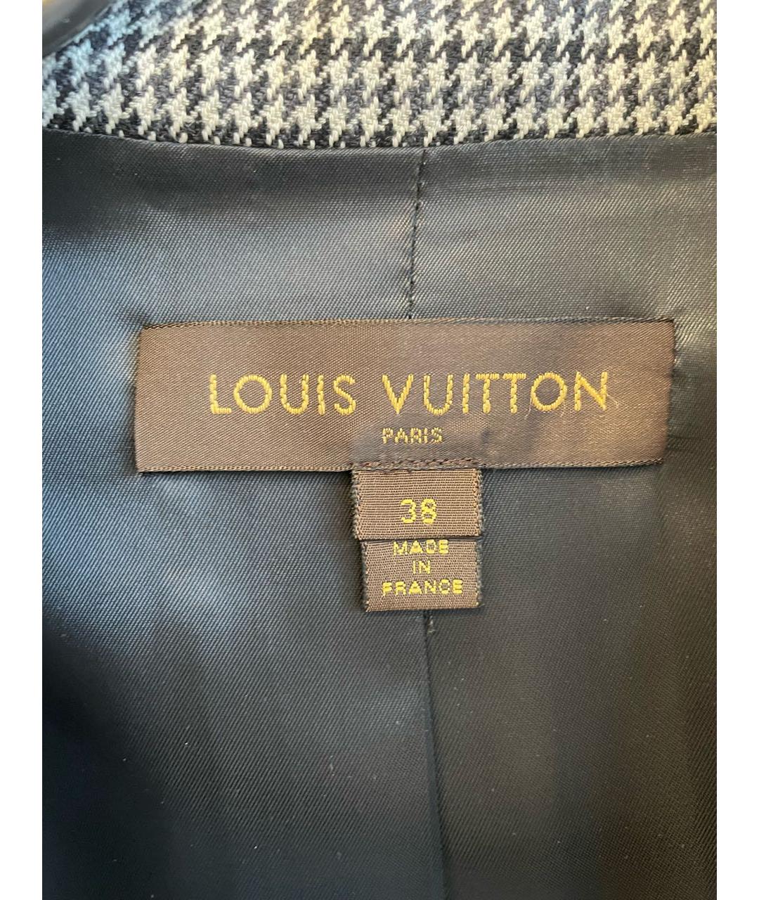 LOUIS VUITTON PRE-OWNED Шерстяной жакет/пиджак, фото 3