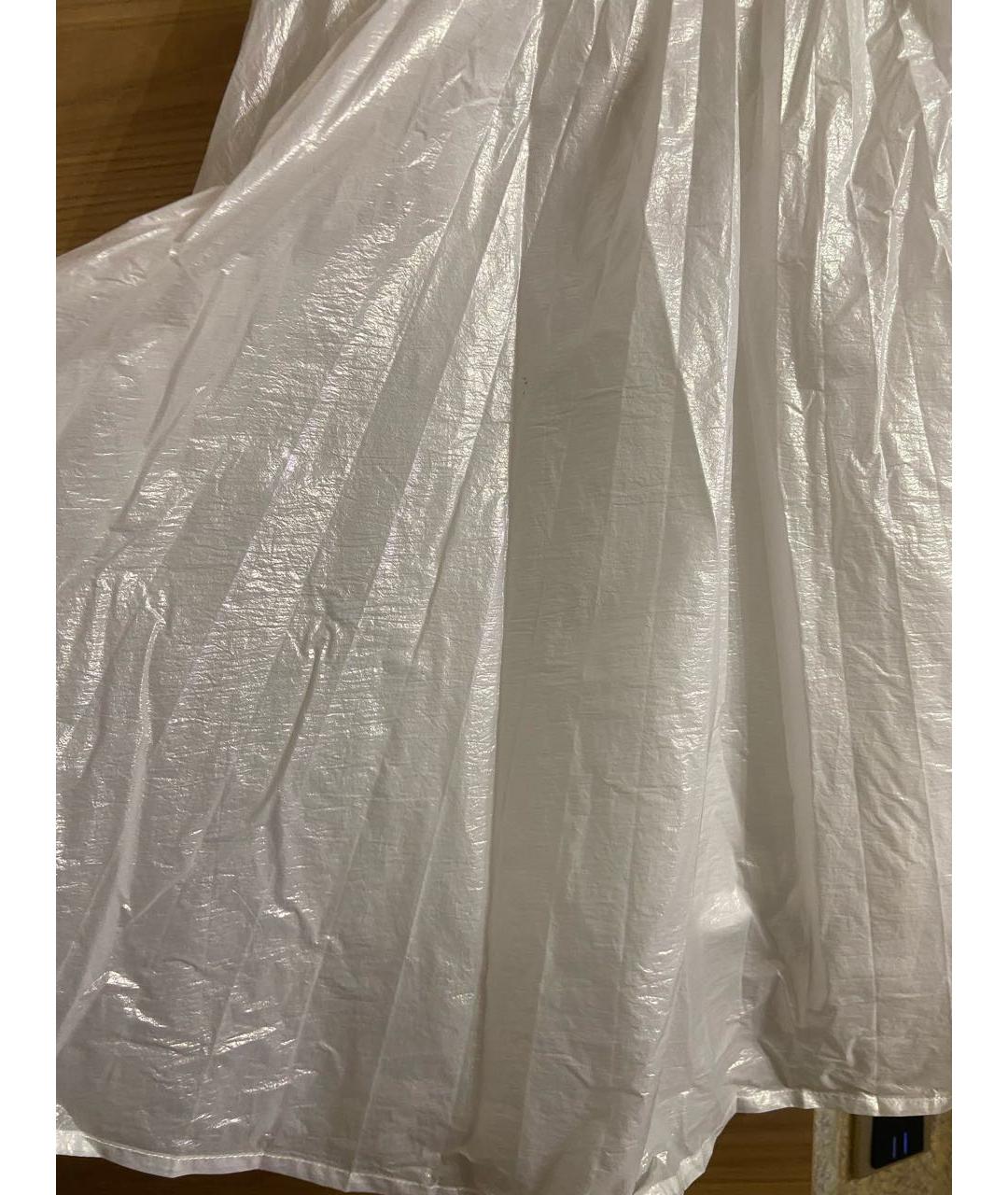 DKNY Белая полиэстеровая юбка, фото 3