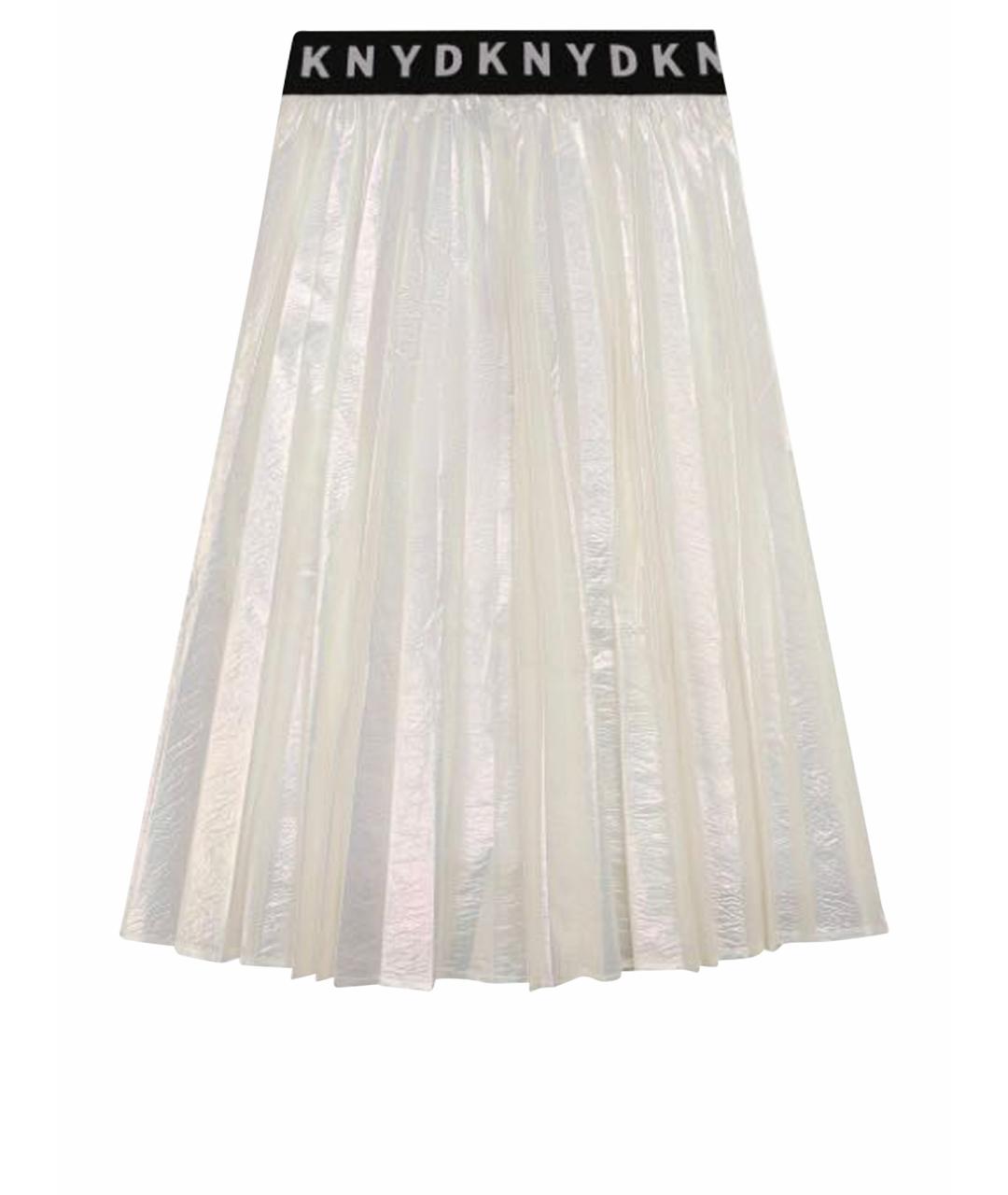 DKNY Белая полиэстеровая юбка, фото 1