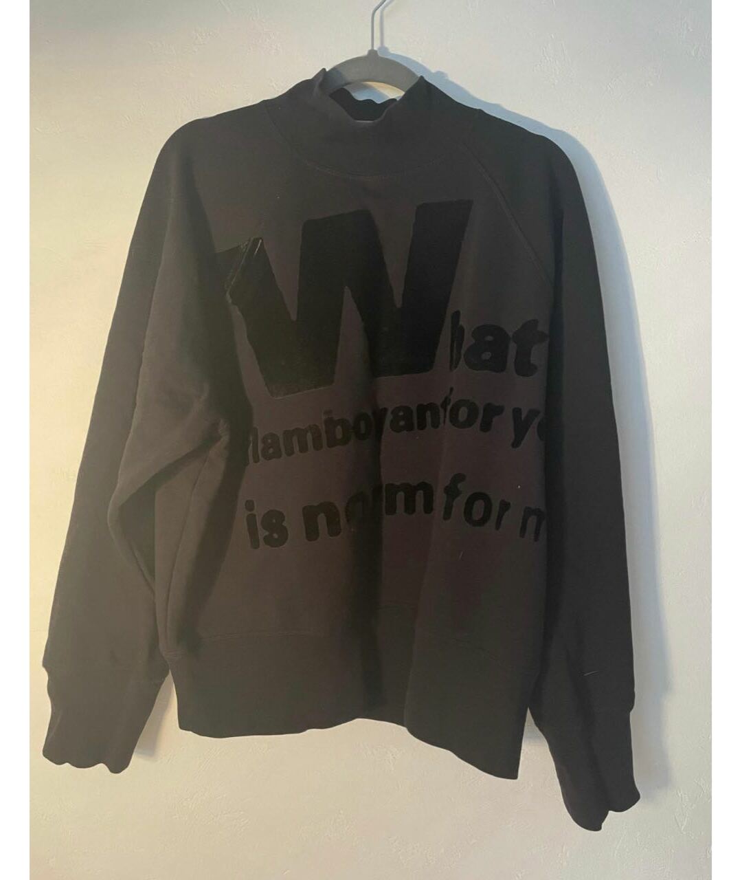 MM6 MAISON MARGIELA Черный хлопковый джемпер / свитер, фото 3