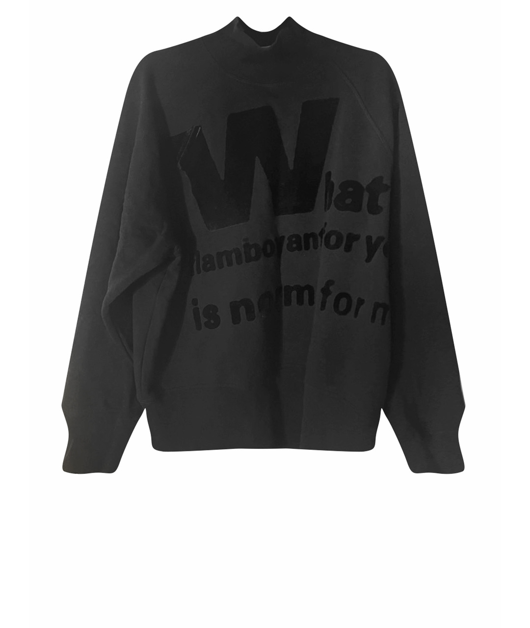 MM6 MAISON MARGIELA Черный хлопковый джемпер / свитер, фото 1