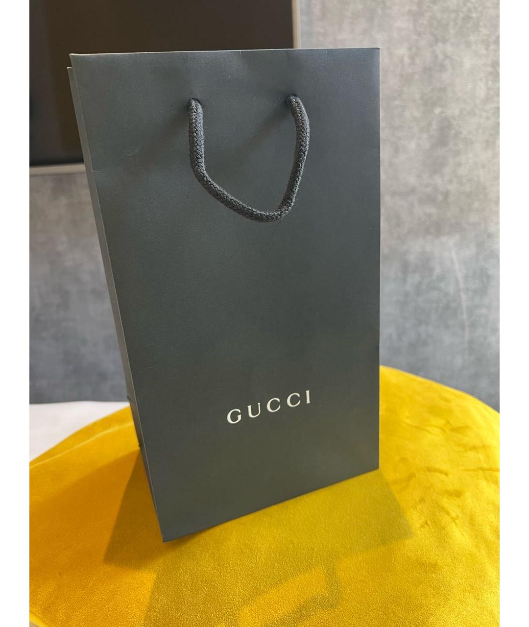GUCCI Черный кожаный кардхолдер, фото 7
