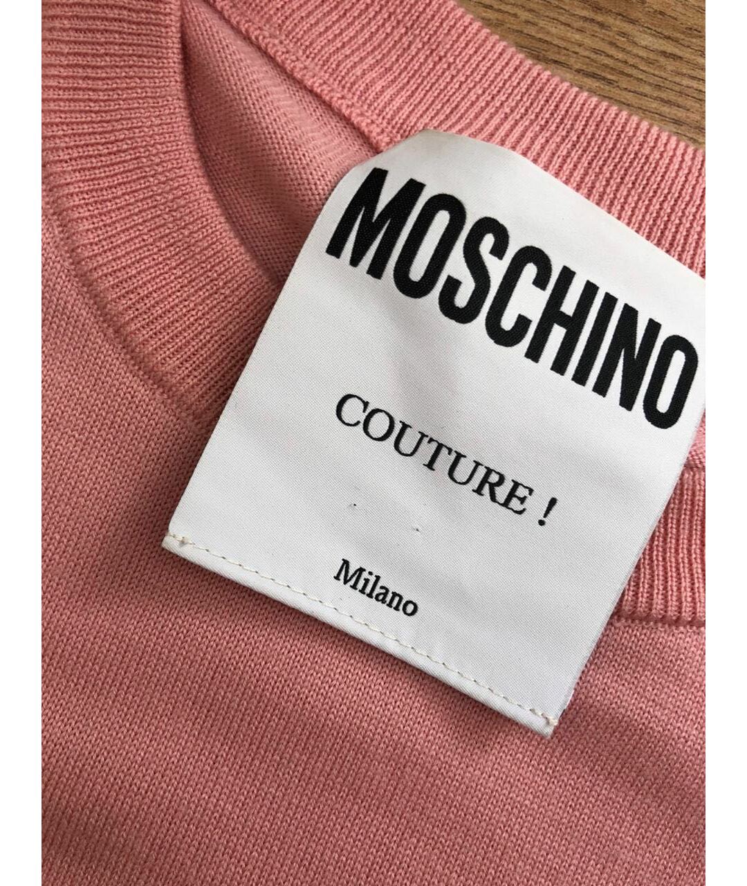MOSCHINO Розовое платье, фото 4