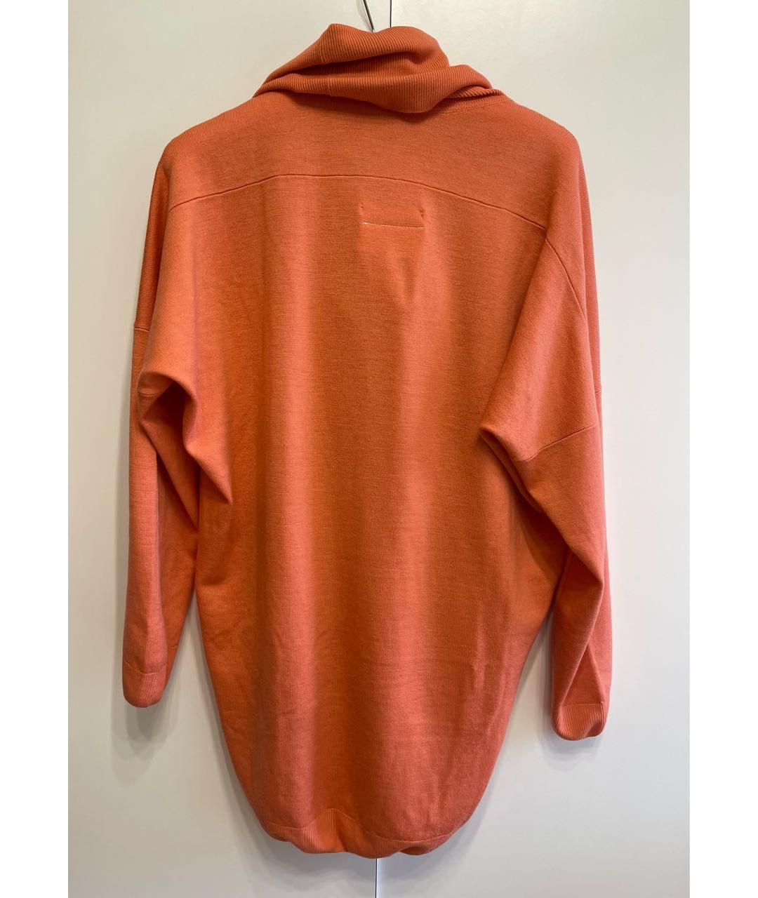 MM6 MAISON MARGIELA Оранжевый шерстяной джемпер / свитер, фото 2
