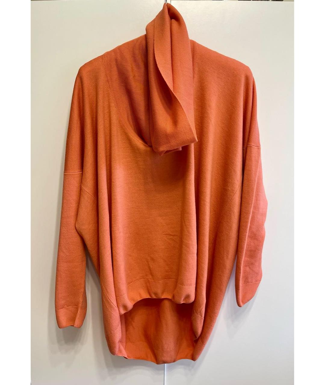 MM6 MAISON MARGIELA Оранжевый шерстяной джемпер / свитер, фото 5