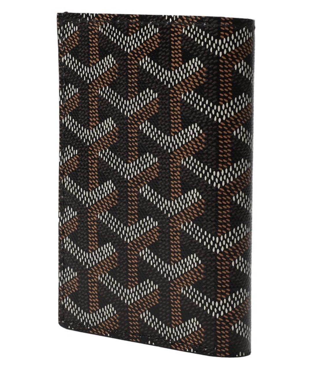 GOYARD Черный кожаный кардхолдер, фото 2