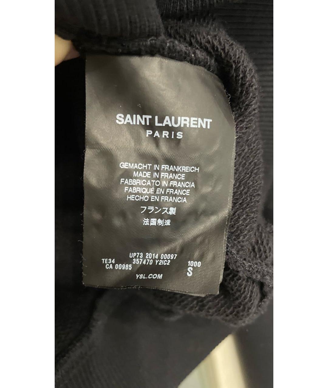 SAINT LAURENT Черный джемпер / свитер, фото 3