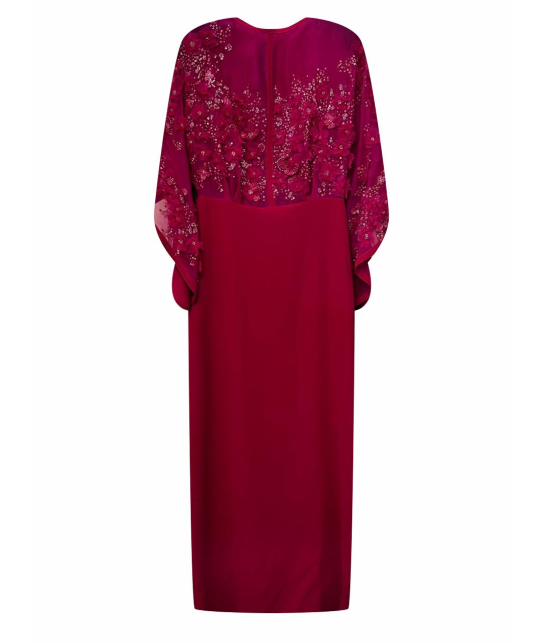ELIE SAAB Фуксия вискозное вечернее платье, фото 1