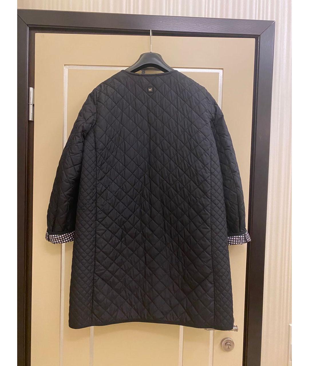 WEEKEND MAX MARA Черная полиэстеровая куртка, фото 2
