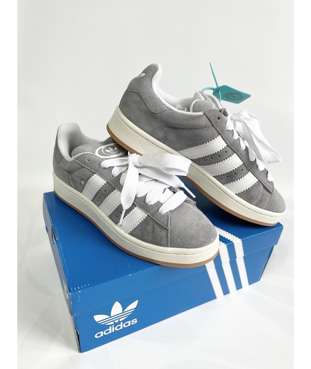 ADIDAS Серые низкие кроссовки / кеды, фото 2