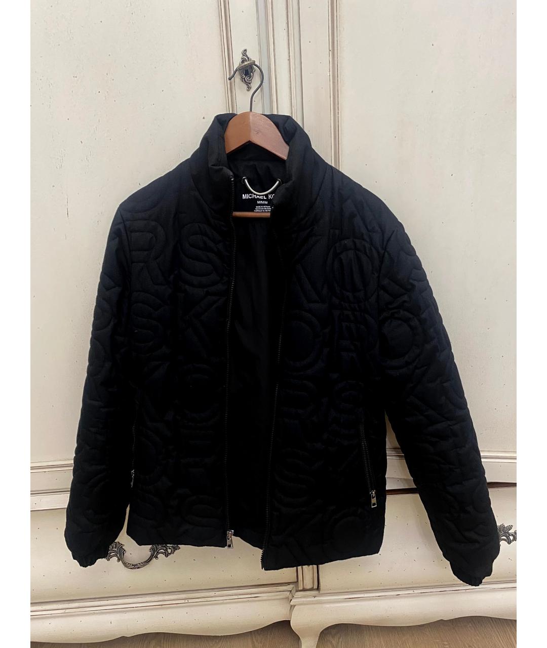 MICHAEL KORS Черная полиэстеровая куртка, фото 5
