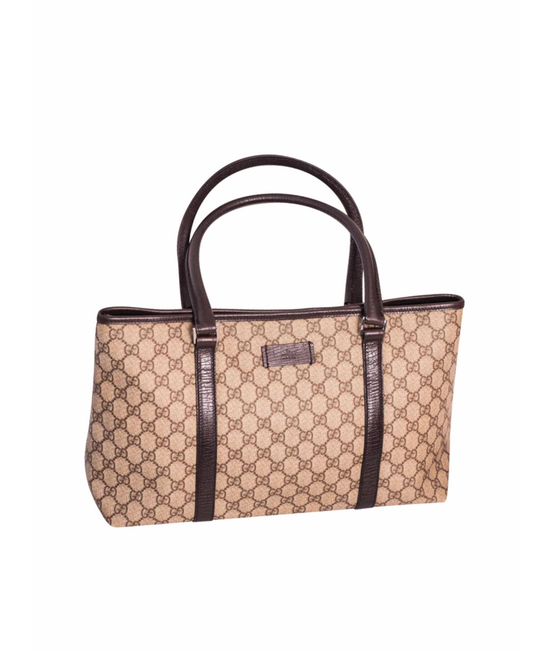 GUCCI Бежевая сумка тоут, фото 1