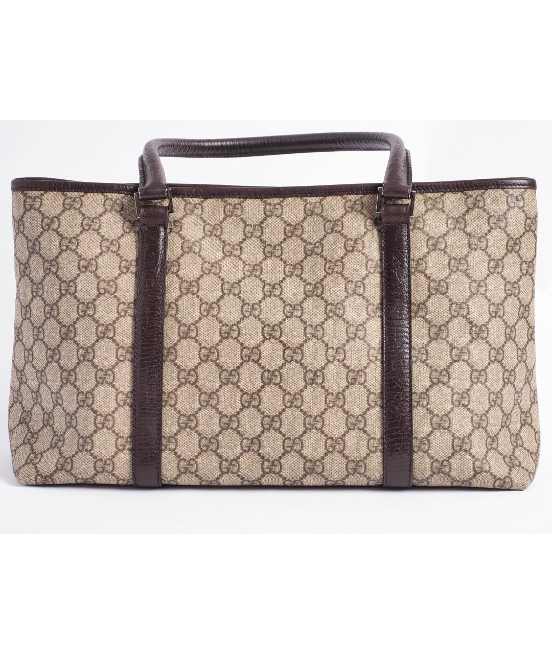 GUCCI Бежевая сумка тоут, фото 3