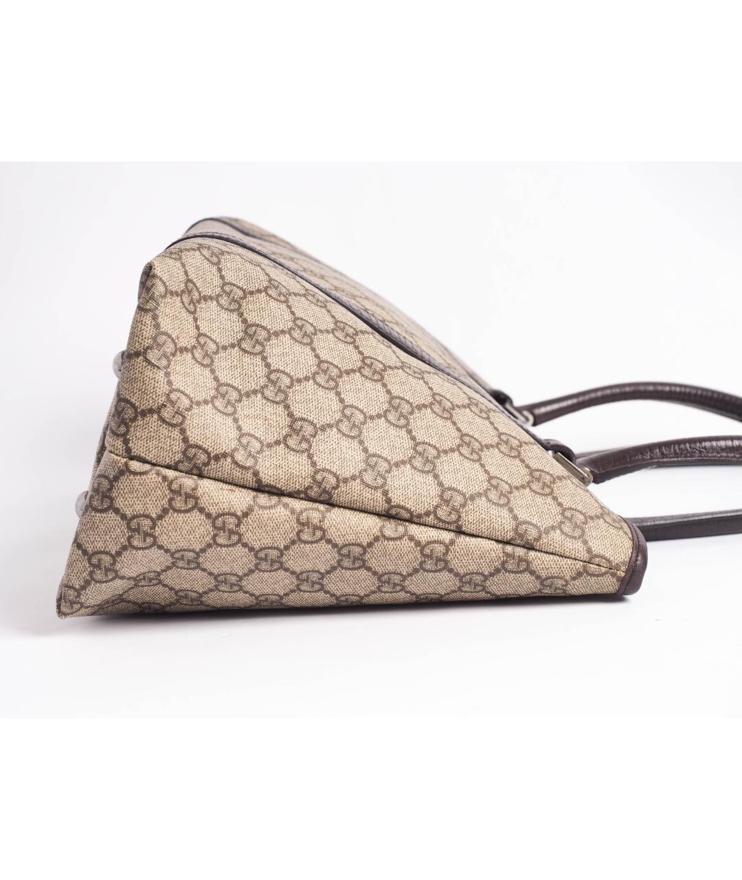 GUCCI Бежевая сумка тоут, фото 5