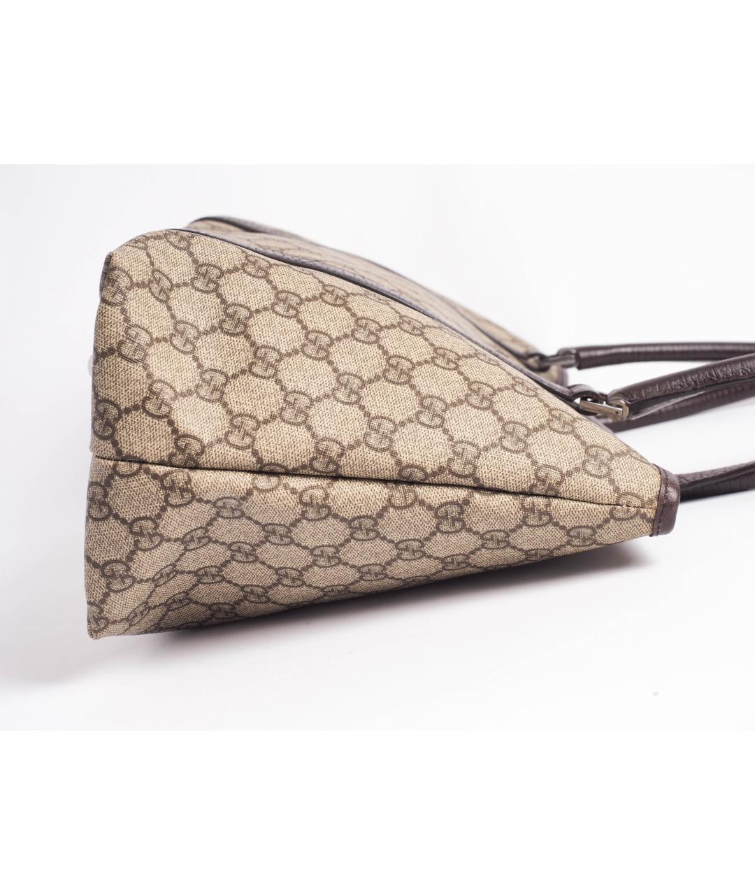 GUCCI Бежевая сумка тоут, фото 4