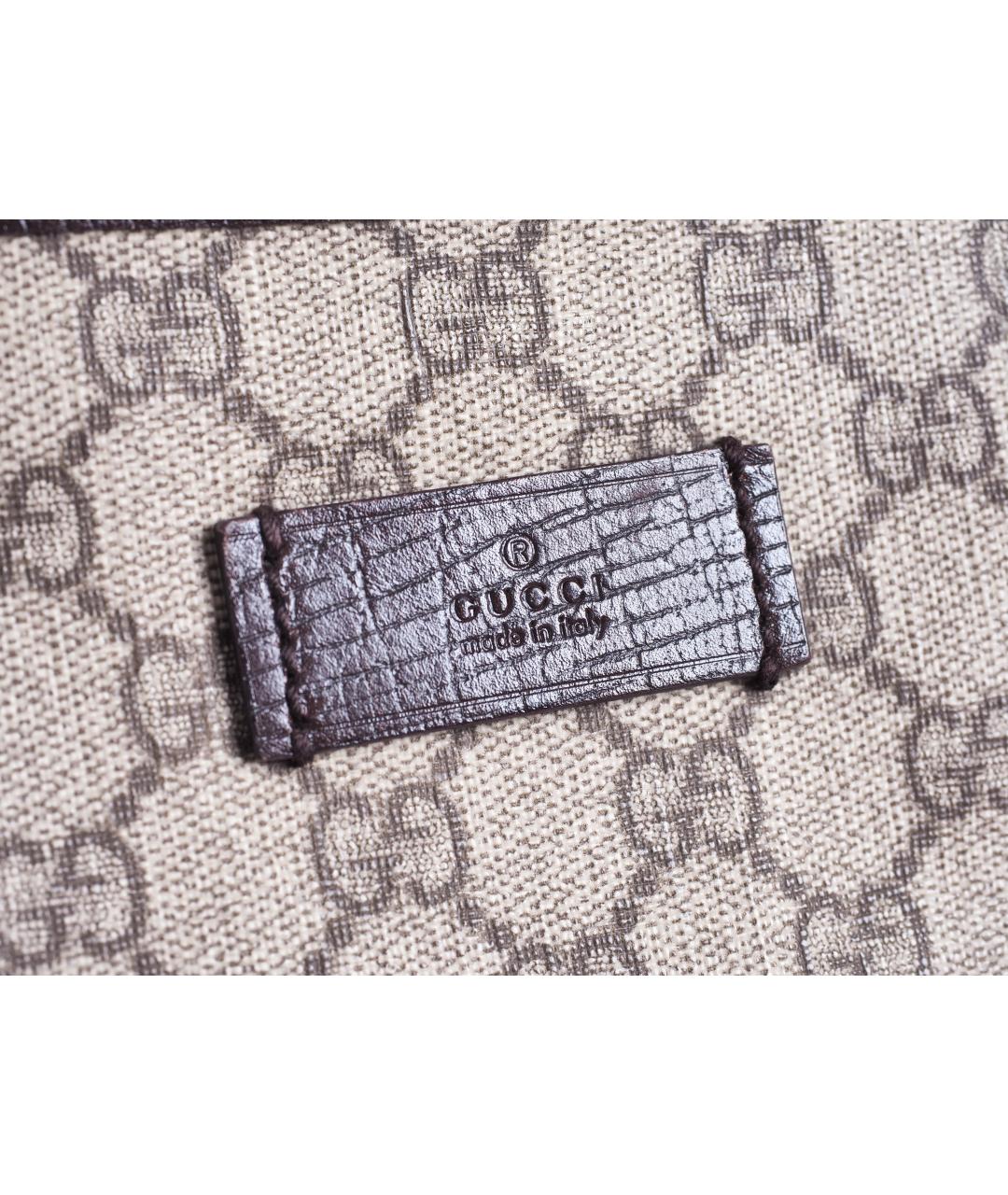 GUCCI Бежевая сумка тоут, фото 8