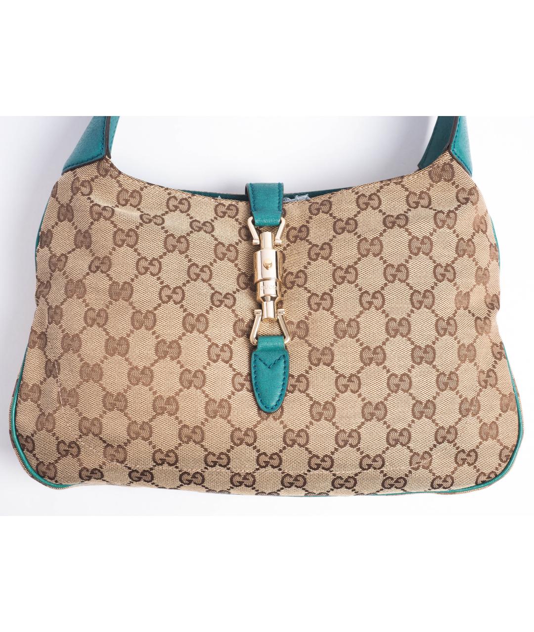 GUCCI Бежевая сумка с короткими ручками, фото 2