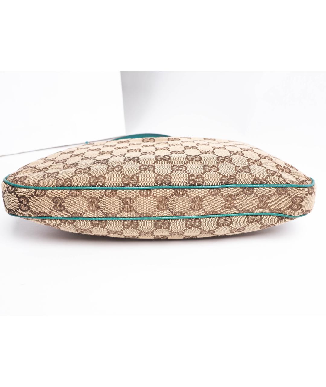 GUCCI Бежевая сумка с короткими ручками, фото 5