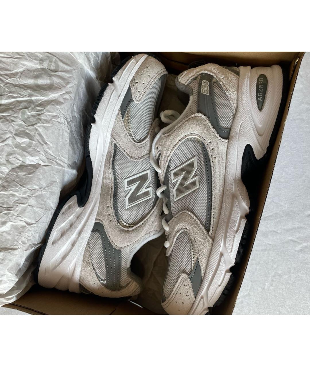 NEW BALANCE Бежевые кроссовки, фото 2