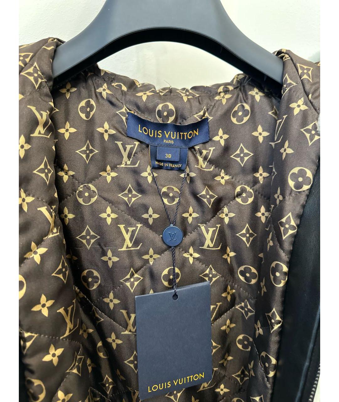 LOUIS VUITTON Серая меховая шуба, фото 4