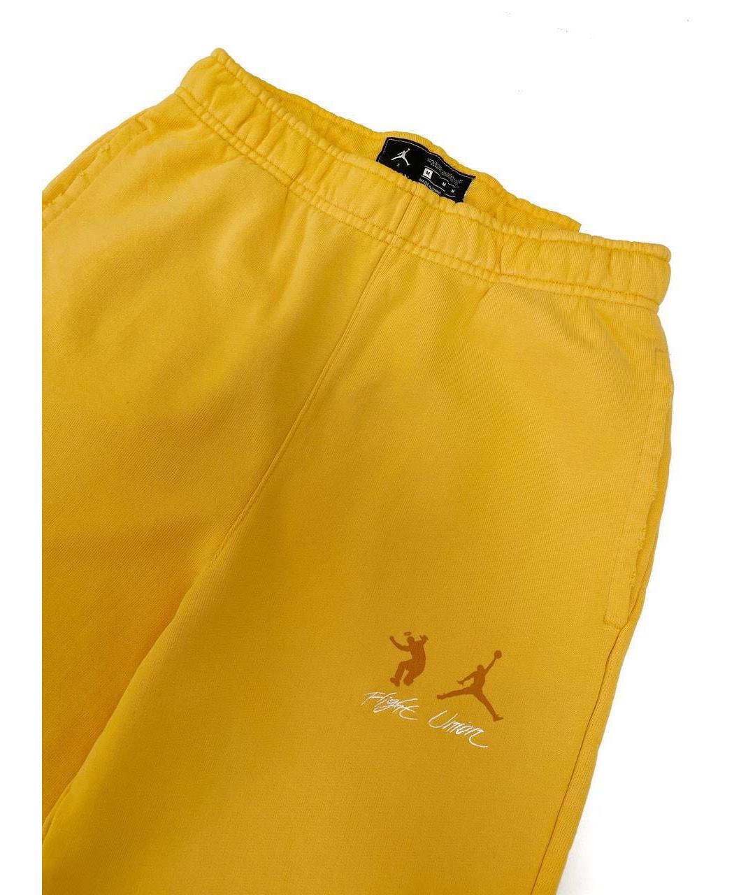 Union LA Желтые хлопковые повседневные брюки, фото 3