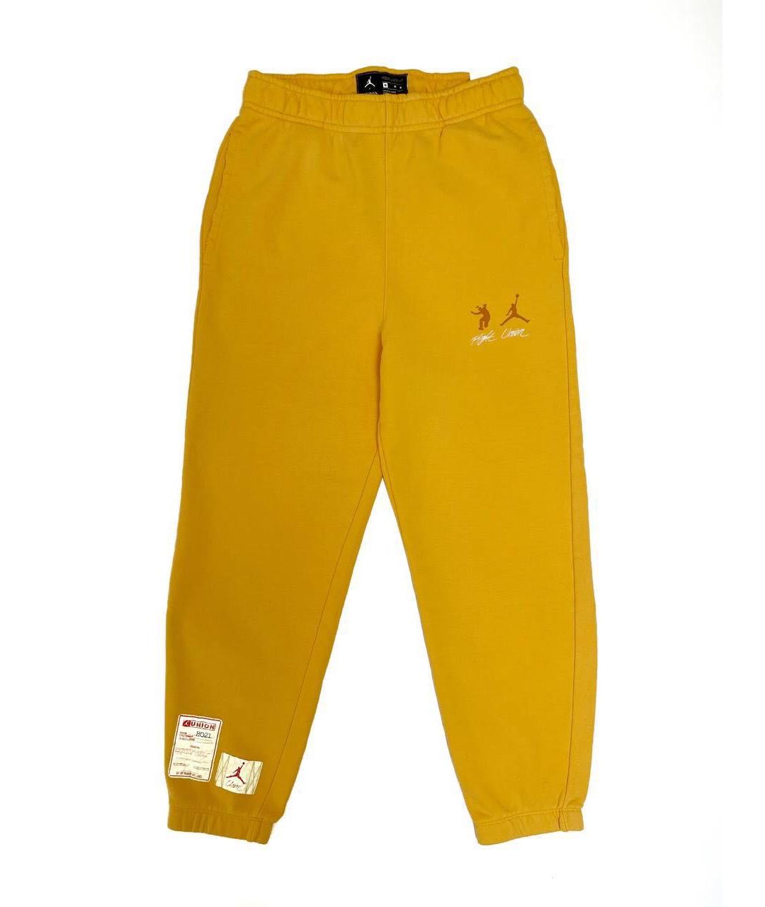 Union LA Желтые хлопковые повседневные брюки, фото 6