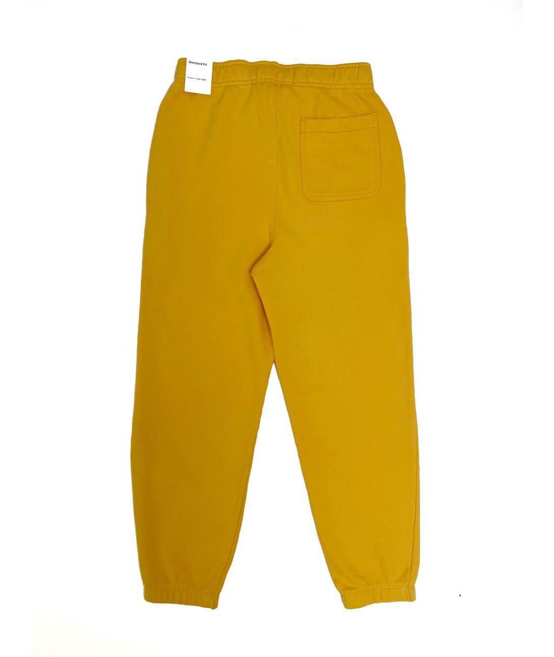Union LA Желтые хлопковые повседневные брюки, фото 2