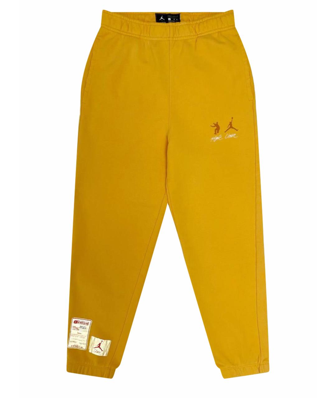 Union LA Желтые хлопковые повседневные брюки, фото 1