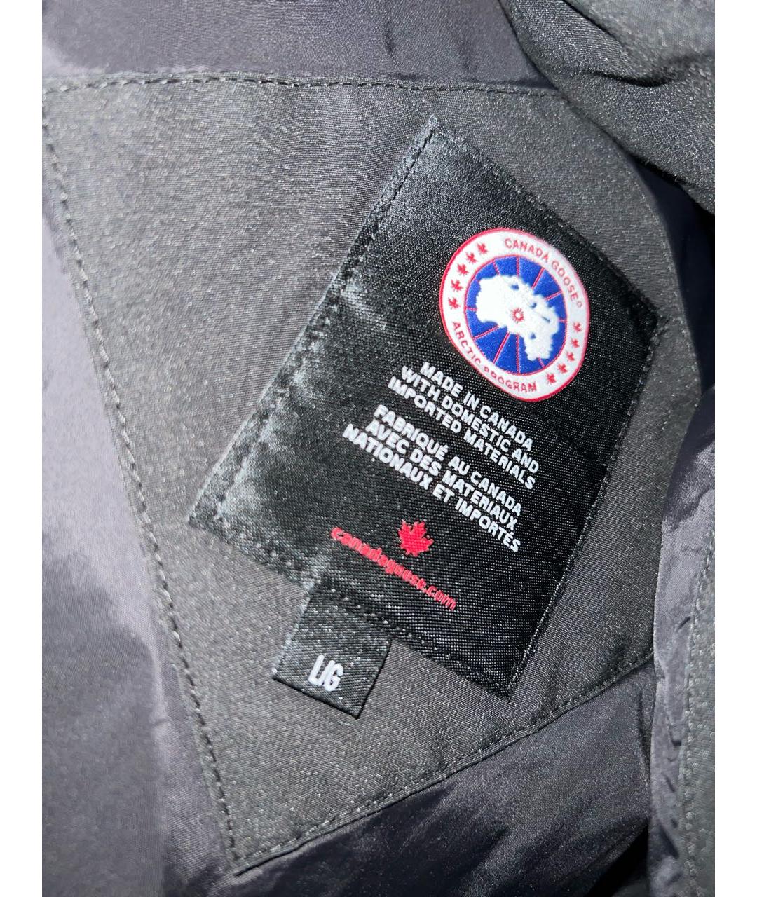CANADA GOOSE Черная куртка, фото 2