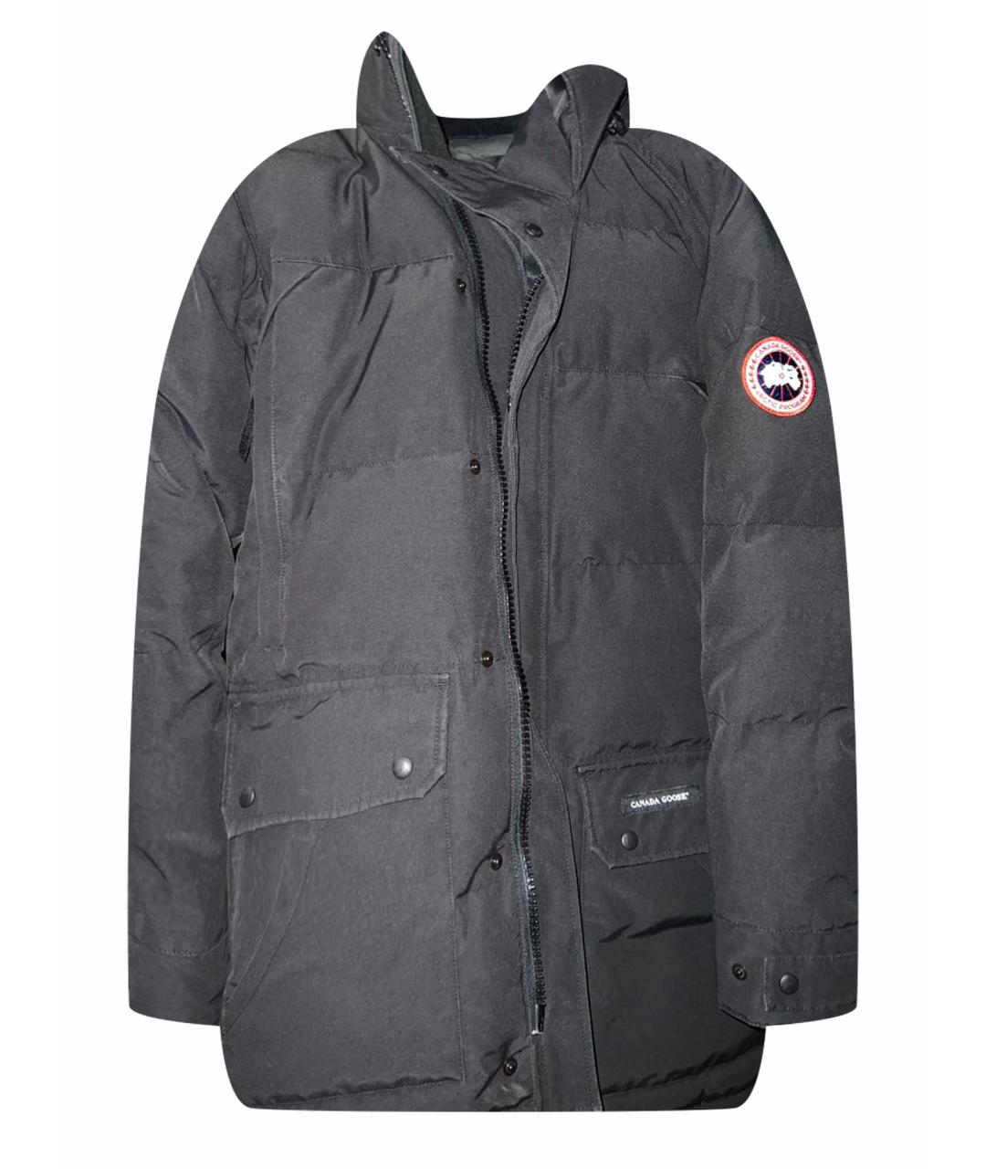 CANADA GOOSE Черная куртка, фото 1