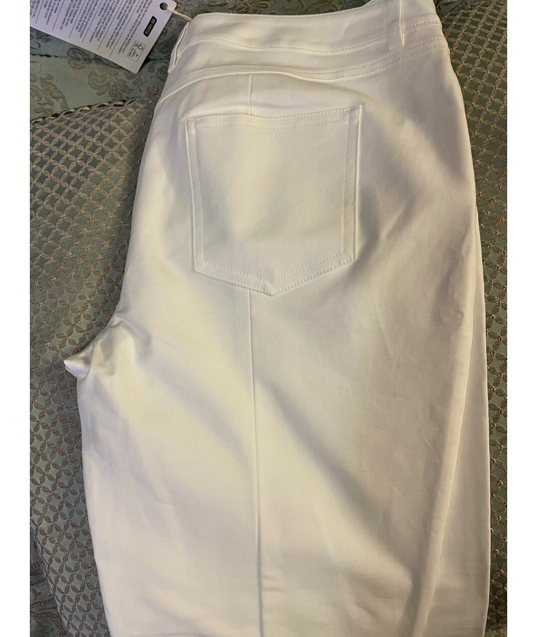MICHAEL KORS COLLECTION Белые хлопковые брюки широкие, фото 7
