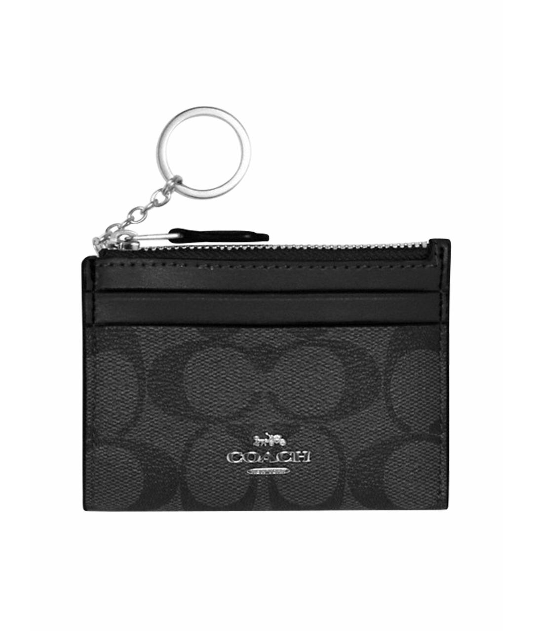 COACH Черный кардхолдер, фото 3
