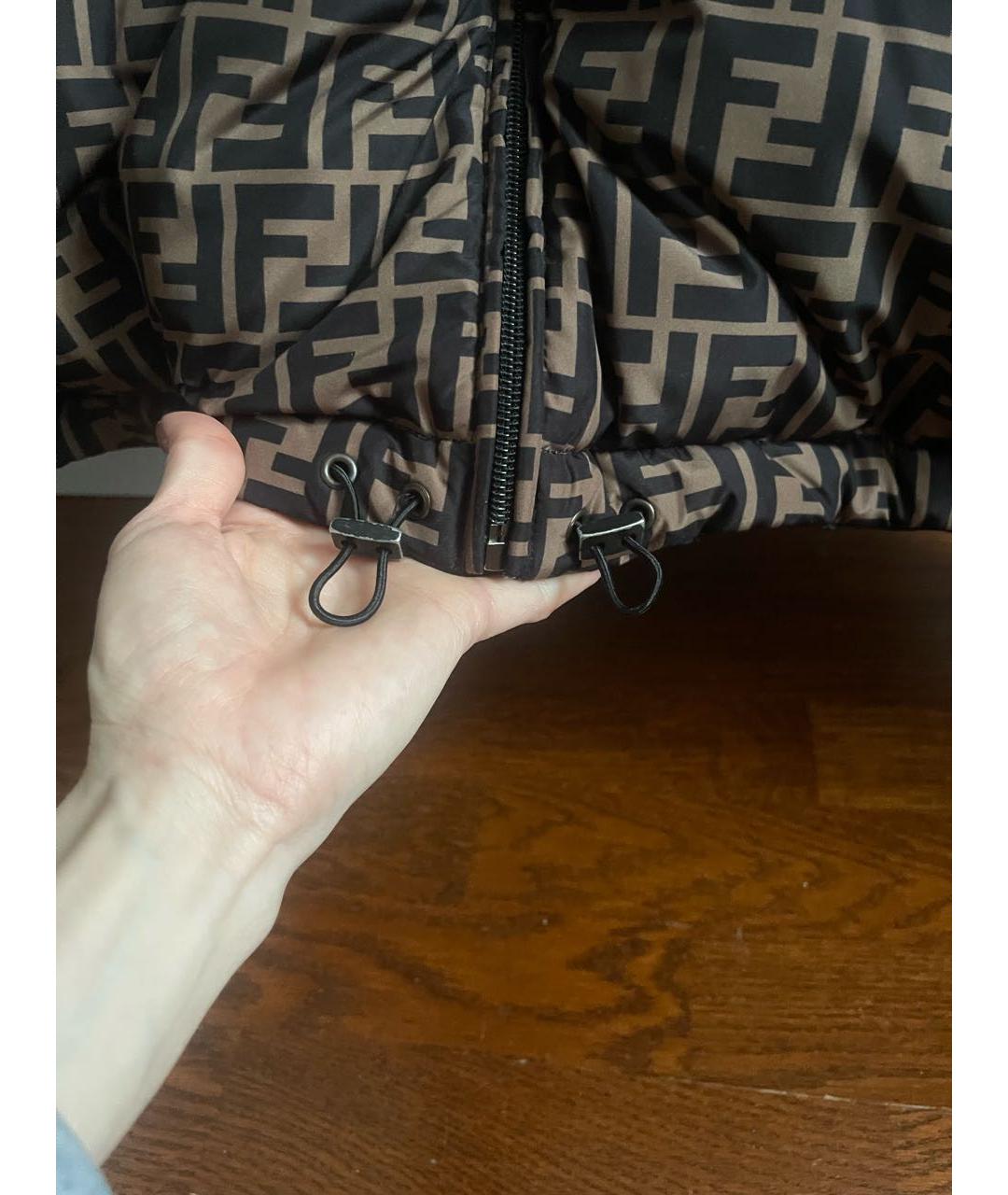 FENDI Черная куртка, фото 8