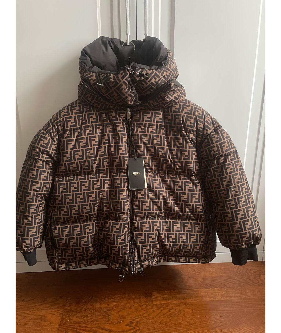 FENDI Черная куртка, фото 6