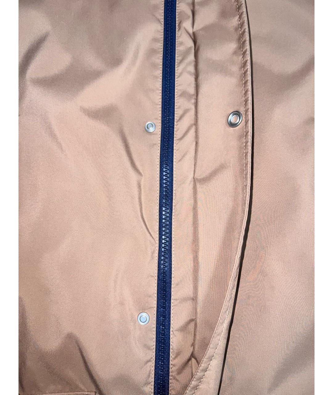 BRUNELLO CUCINELLI Бежевый тренч / плащ, фото 4